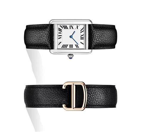 cartier watch clasp|cartier watch strap instructions.